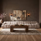 Orin - Velvet 5 Piece Modular Armless Sofa