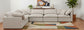 Indulge - Linen 6 Piece Modular Corner Sectional