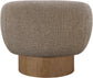 Avella - Interwoven Fabric Swivel Accent Chair