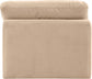 Indulge - Velvet Armless Chair