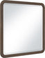 Morino - Oak Veneer And Solid Wood Mirror - Brown