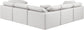 Indulge - Faux Leather 5 Piece Modular Corner Sectional