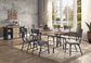 Edina - Dining Table - Oak & Sandy Black