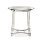 Lucinda - 24.5" End Table - Chrome
