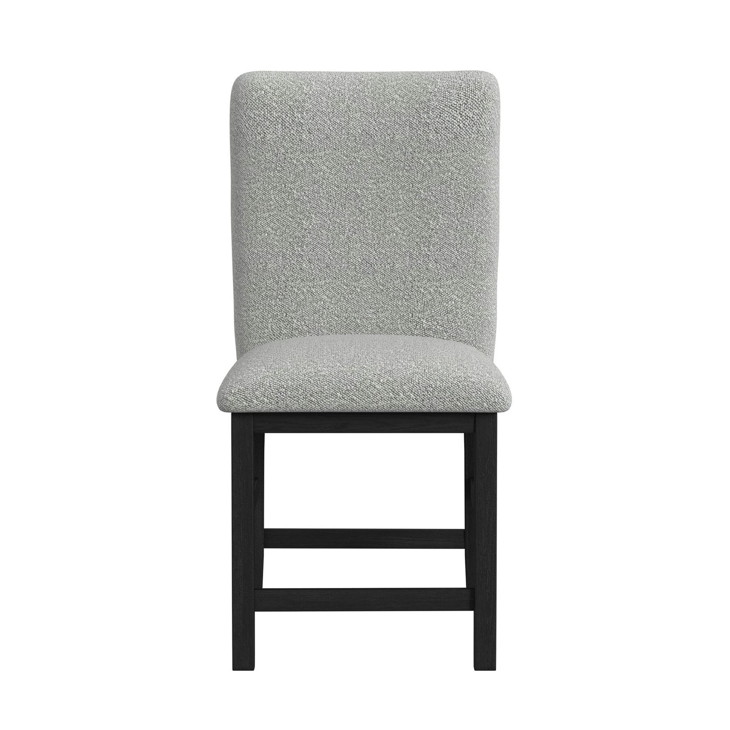 Portland - Square Back Counter Stool (Set of 2) - Black / Gray