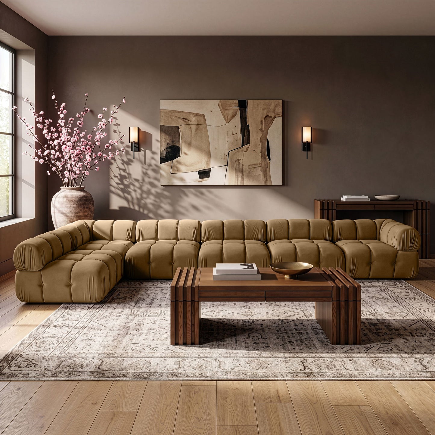 Orin - 6 Piece Modular Sectional (4 Modular Chairs, 2 Corner Chairs)
