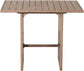 Solace - Acacia Wood Outdoor Patio Bar Table - Natural