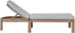 Newport - Water Resistant Fabric Upholstered Outdoor Patio Lounge Chair