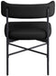 Rivage - Durable Dining Chair With Black Frame (Set of 2)