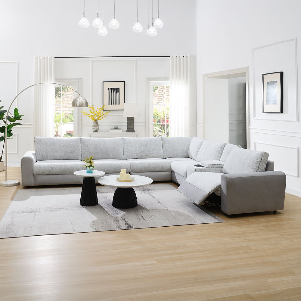 Tarrance - Modular RF Power Recliner - Gray