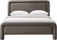 Baylor - Fabric With Interwoven Chenille Upholstered Bed