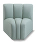 Arc - Faux Leather Curved Corner Chair