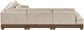Turin - Chenille Fabric Upholstered Modular Sectional - Taupe