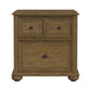 Heritage & Home - Nightstand With USBC - Oak Brown