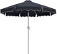 Amalfi - Patio Umbrella - White Base / White Pole