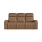 Side Kick - Sofa With Ddt, Wireless Charger, Cupholders And White Led Light - Simba Saddle