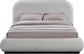 Vaughn - Chenille Bed With Black Base