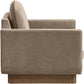 Diviento - Velvet Performance Fabric Upholstered Accent Chair