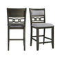 Amherst - Counter Side Chair With Fabric Cushion (Set of 2) - Gray Finish