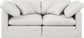 Indulge - Faux Leather 2 Seat Modular Sofa