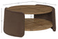 Wren - Velvet And Oak Veneer Coffee Table