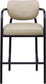 Serava - Vegan Leather Upholstered Bar Stool