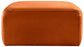 Arc - Velvet Ottoman