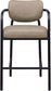 Serava - Vegan Leather Upholstered Bar Stool
