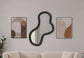 Oblique - Mirror - Wood
