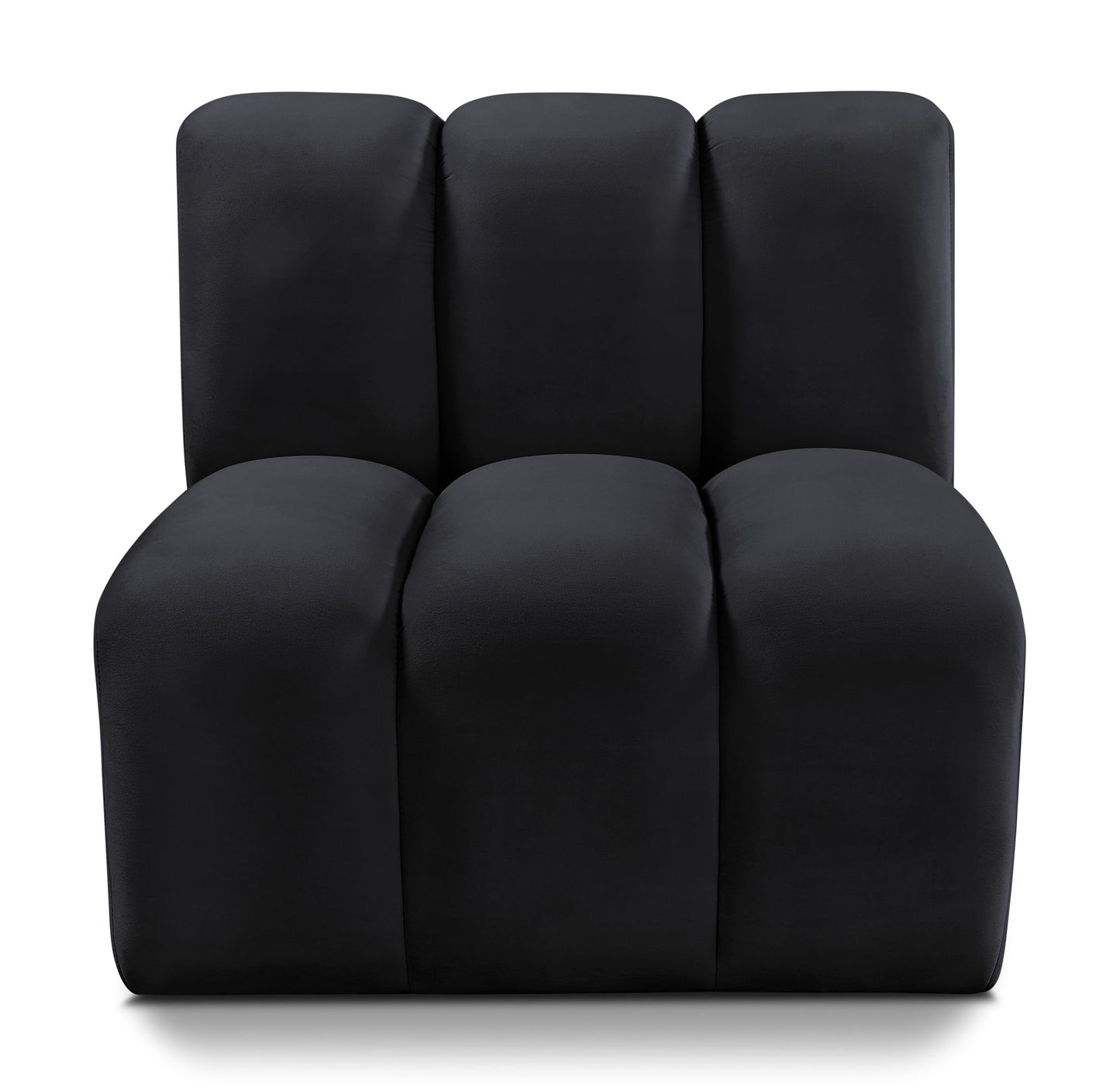 Arc - Velvet Straight Chair