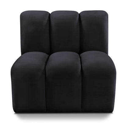 Arc - Velvet Straight Chair
