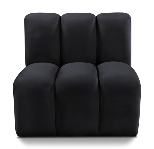 Arc - Velvet Straight Chair