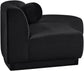 Avra - 86" Velvet Performance Fabric Upholstered Sofa