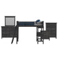Hampton Kids - Loft With Ladder And Desk With Speaker Bedroom Set