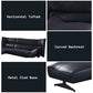 Maeko - Sectional Sofa - Dark Gray Top Grain Leather
