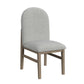Portland - Round Back Side Chair (Set of 2) - Gray