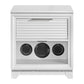 Denmark - 1-Drawer Nightstand With Speaker And USB - White