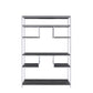 Vonara - Bookshelf - Rustic Gray Oak & Chrome