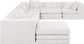Stellar - 7 Piece Chenille Fabric Upholstered Modular Sectional