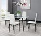 D342 - 5 Piece Dining Room Set (Table, 4 Chairs) - White