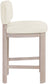 Paloma - Faux Leather Upholstered Counter Stool (Set of 2)