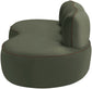 Swerve - Velvet 77" Upholstered Loveseat