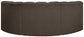 Arc - Boucle Fabric 3 Piece Modular U-Shaped Sofa