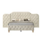 Ranallo - Queen Wall Bed - Beige Linen & Natural