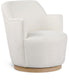 Clarita - Chenille Swivel Accent Chair