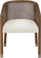 Sylvan - Vegan Leather Dining Chair (Set of 2) - Brown Frame