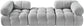 Ames - 3 Piece Boucle Modular Sofa With 1 Backless Seat