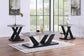 T122 - Marble Top Table Set (Set of 3) - Gray