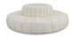Arc - Faux Leather 8 Piece Round Modular Sofa
