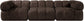 Orin - Velvet Performance Fabric Upholstered 3 Piece Modular Sofa